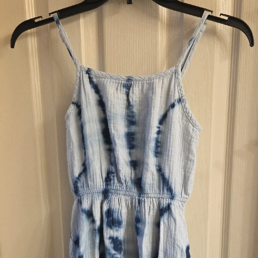 GAP Blue Tie-Dye Dress